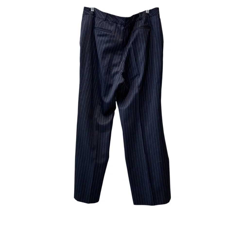 Brooks Brothers 346 Women's Pinstripe Lined Wool SUIT Caroline Fit Size 14 / 16 - Picture 4 of 16